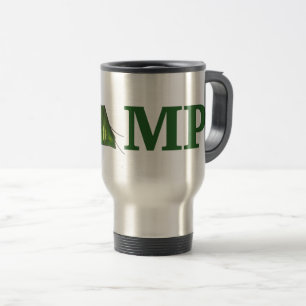 CAMP Green Camping Outdoor Tent Hiking Summer Camp Travel Mug