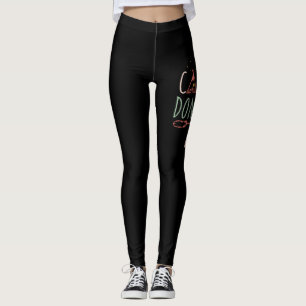 Camp Hair Don't Care Funny Camping Outdoor Camper. Leggings