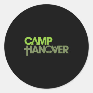Camp Hanover Logo - Dark Colours  Classic Round Sticker