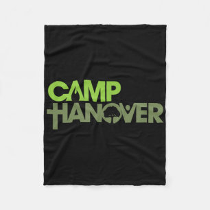 Camp Hanover Logo - Dark Colours Fleece Blanket