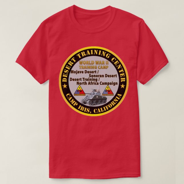 Camp Ibis California Desert Training Centre 4th 9t T-Shirt (Design Front)