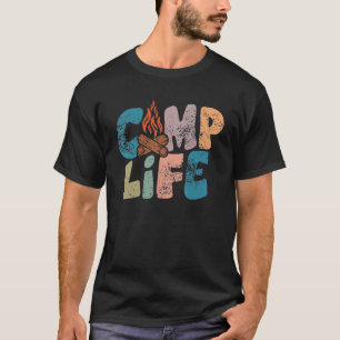 Camp Life Happy Camper Love Camping Life T-Shirt