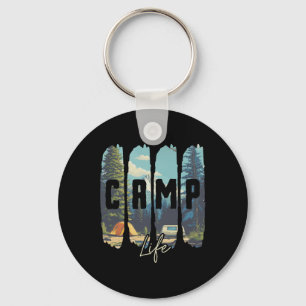 Camp Life Key Ring