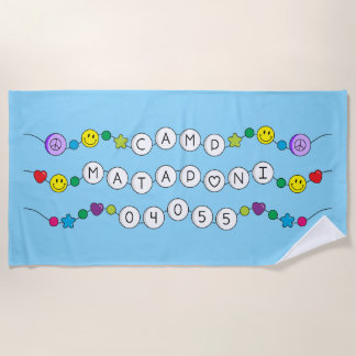 Camp Mataponi Beach Towel