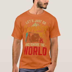 Camp Nature Campsite Wildlife Camper Outdoor Campi T-Shirt