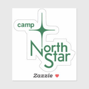 Camp North Star summer camp sticker - Meatballs