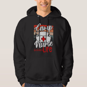 Camp Nurse Camp Healthcare Medical Personnel Enth Hoodie