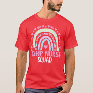Camp Nurse Squad Party Matching Womens Appreciatio T-Shirt