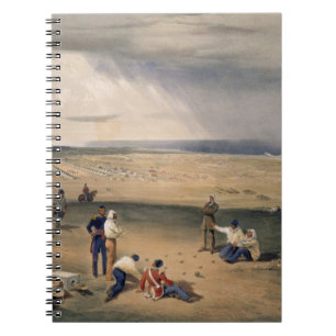Camp of the Third Division, plate from 'The Seat o Notebook