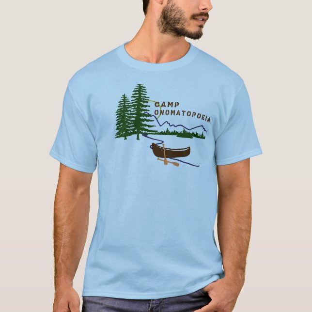 Camp Onomatopoeia Camper's Shirt (Front)