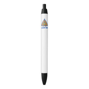 Camp out black ink pen