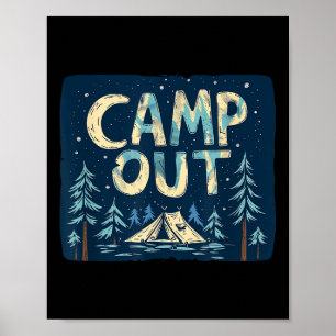 Camp Out By Night Costume For Adults And Kids  Poster