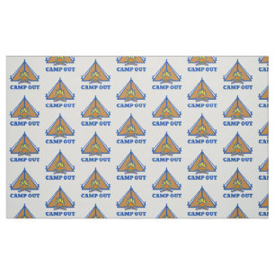 Camp out fabric