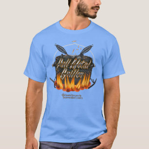 Camp Oven Design Full Metal Griller Dutch Oven 377 T-Shirt