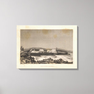 Camp, Pendulum Peak, Hawaii Canvas Print