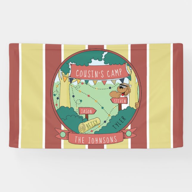 Camp Personalise Banner (Horizontal)