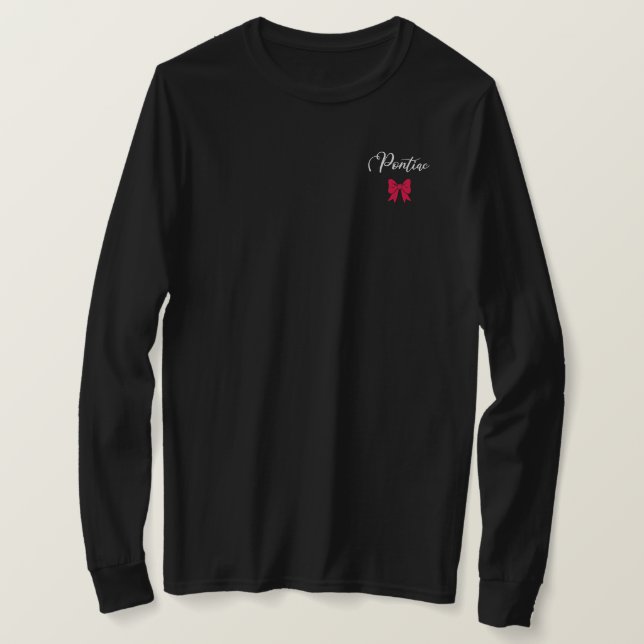 Camp Pontiac Bow Shirt (Design Front)