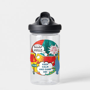 Camp Pop Art Water Bottle