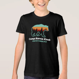 Camp Raven Knob North Carolina Bear Retro Tri-Blend Shirt