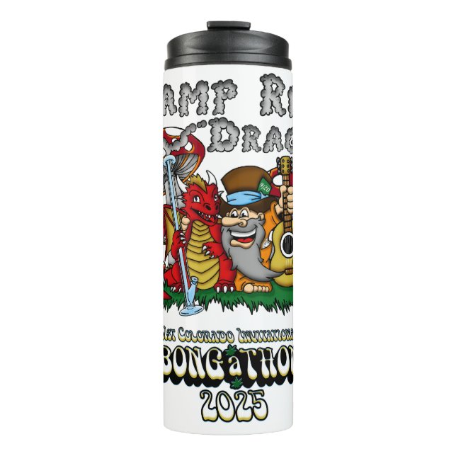 Camp Red Dragon 2025 B.A.T.  Thermal Tumbler (Front)