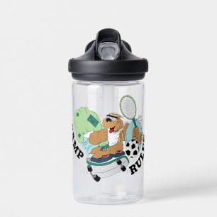 Camp Rules Skater Water Bottle
