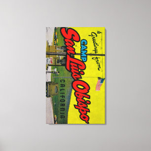 Camp San Luis Obispo, California Canvas Print