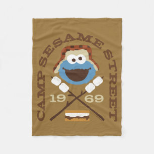 Camp Sesame Street 1969 Fleece Blanket