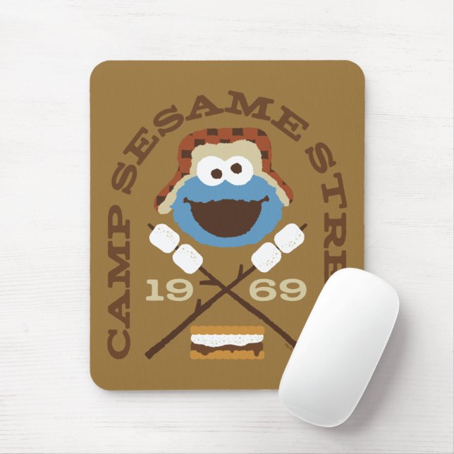 Camp Sesame Street 1969 Mouse Mat (With Mouse)