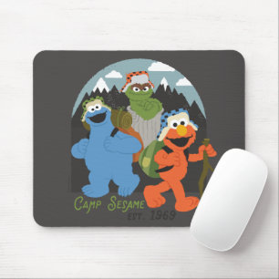 Camp Sesame Street EST. 1969 Mouse Mat