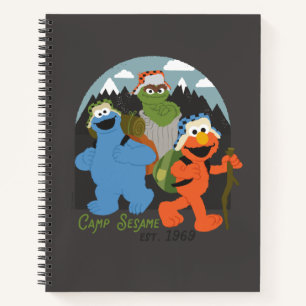 Camp Sesame Street EST. 1969 Notebook