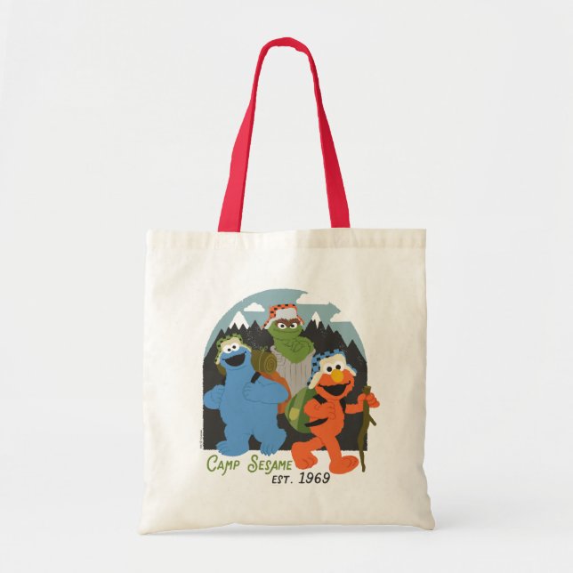 Camp Sesame Street EST. 1969 Tote Bag (Front)