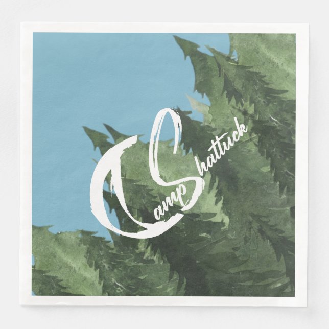 Camp Shattuck - Paper Napkins (Front)
