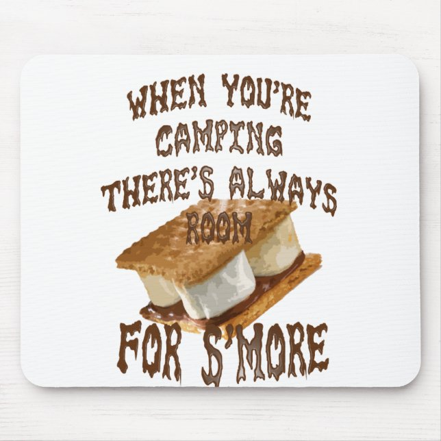 Camp Smores Mouse Mat (Front)