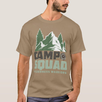 CAMP SQUAD WILDERNESS WARRIORS family T-Shirt