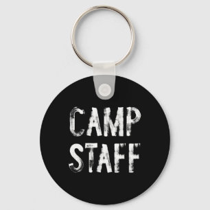 Camp Staff Counsellor Camping Key Ring