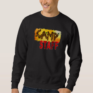 Camp Staff Summer Campground Host Crew Counsellor Sweatshirt