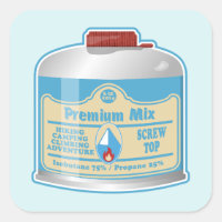 Camp stove fuel canistier propane isobutane