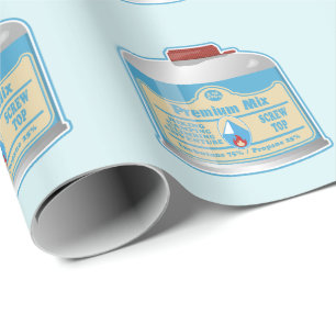 Camp stove fuel canistier propane isobutane wrapping paper