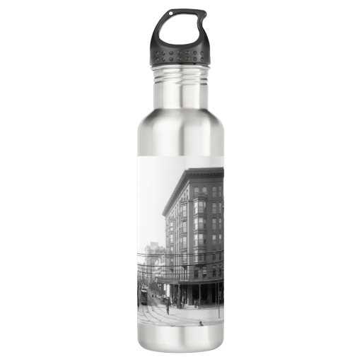 Image of Camp Street looking up from Canal Street 710 Ml Water Bottle