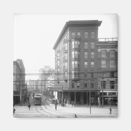 Image of Camp Street looking up from Canal Street Magnet