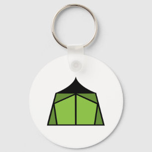 Camp Tent Key Ring