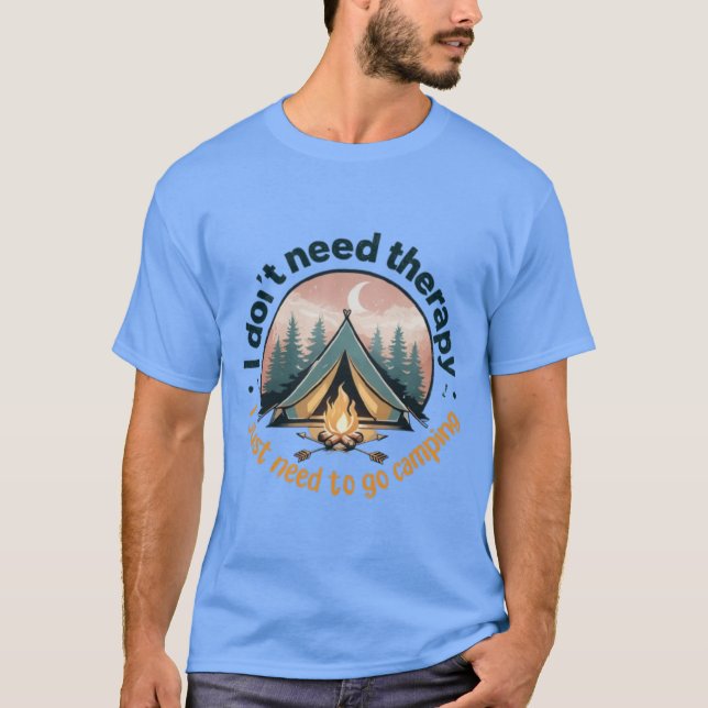 Camp Vibes Only T-Shirt (Front)