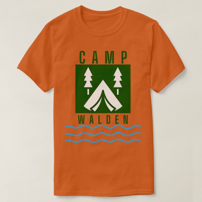 Camp Walden 11 T-Shirt (Design Front)