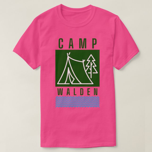 Camp Walden 3 T-Shirt (Design Front)