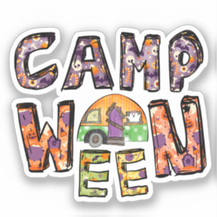 Camp Ween Halloween Camper Design