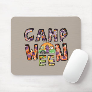 Camp Ween Halloween Camper Design Mouse Mat