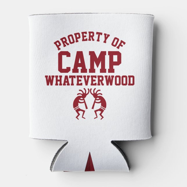 Camp Whateverwood Can Cooler (Front)