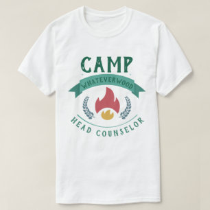 Camp Whateverwood Head Counsellor T-Shirt