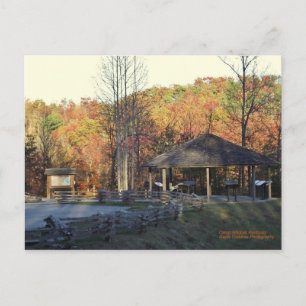 Camp Wildcat Civil War Battlefield site Postcard