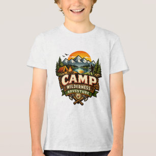 Camp Wilderness Adventure Tri-Blend Shirt